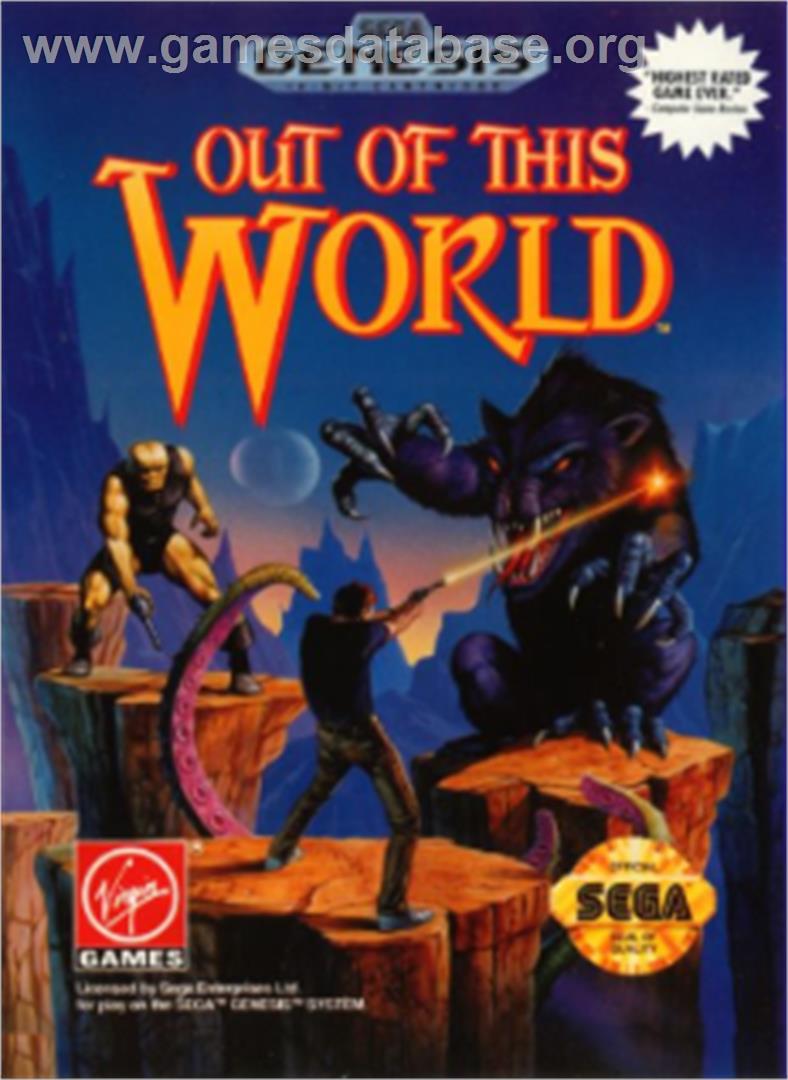 Out of This World - Sega Nomad - Artwork - Box