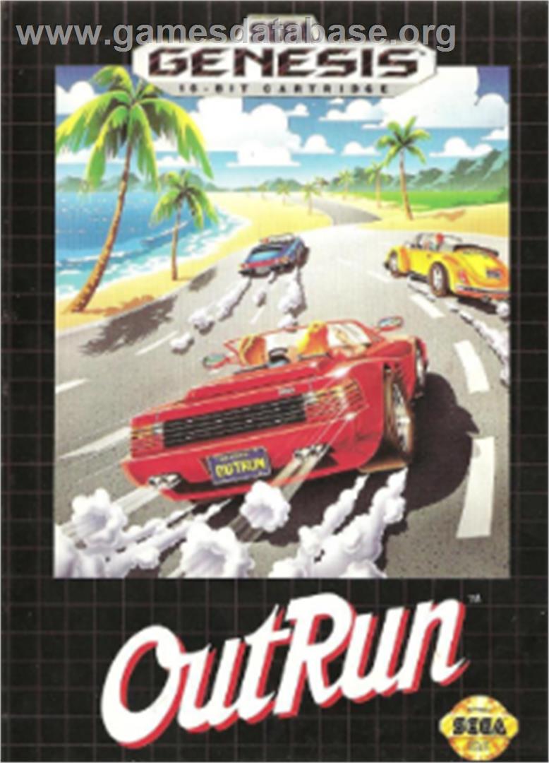 Outrun - Sega Nomad - Artwork - Box