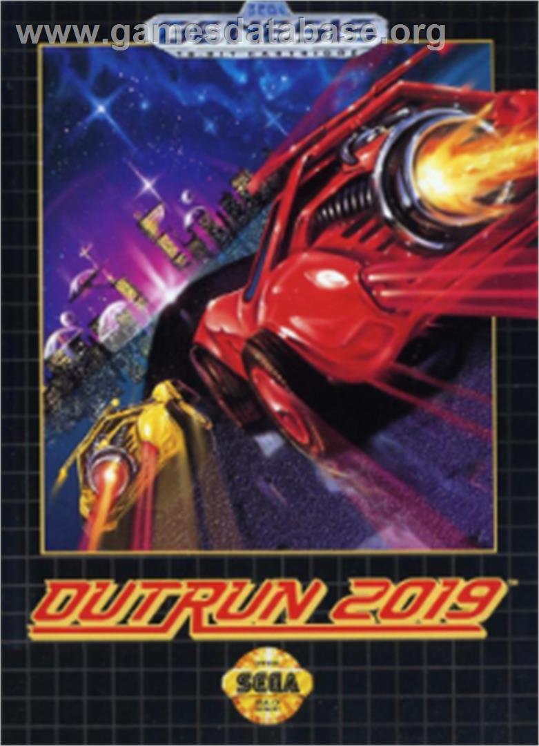 Outrun 2019 - Sega Nomad - Artwork - Box
