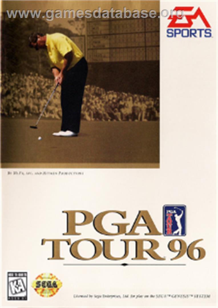 PGA Tour '96 - Sega Nomad - Artwork - Box