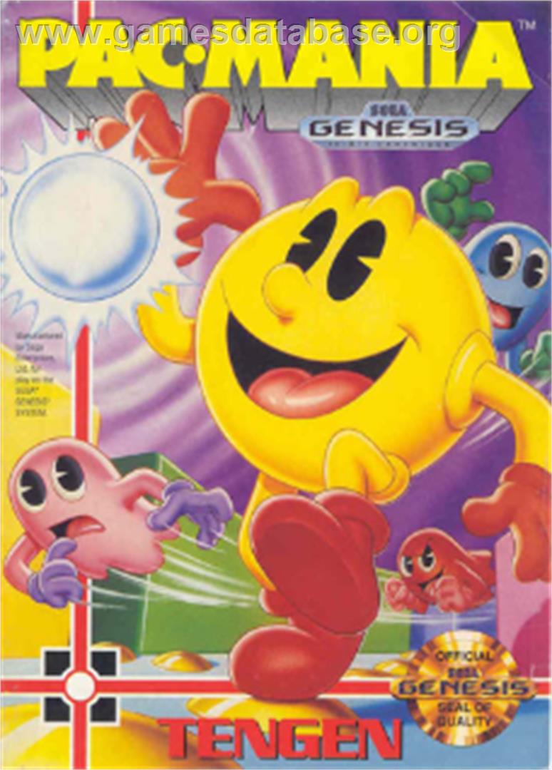 Pac-mania - Sega Nomad - Artwork - Box