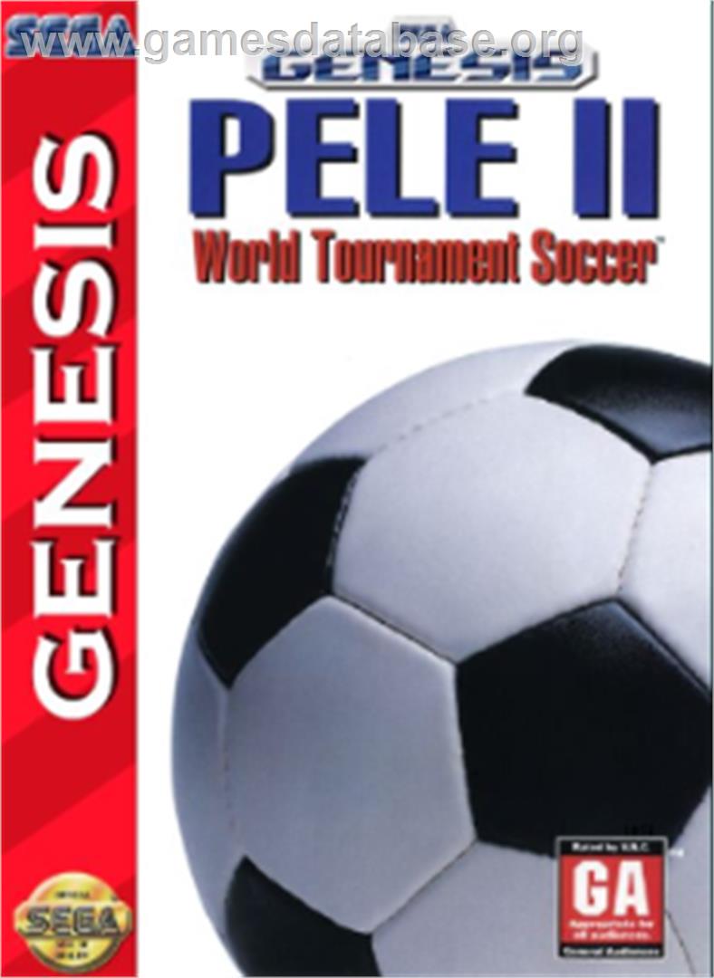 Pele 2 - World Tournament Soccer - Sega Nomad - Artwork - Box