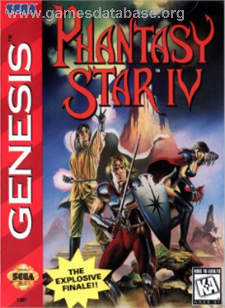 Phantasy Star 4 - Sega Nomad - Artwork - Box