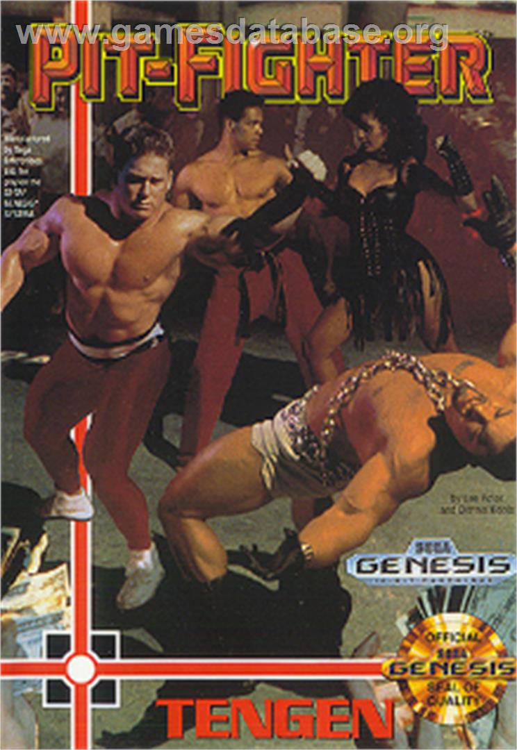 Pit-fighter - Sega Nomad - Artwork - Box