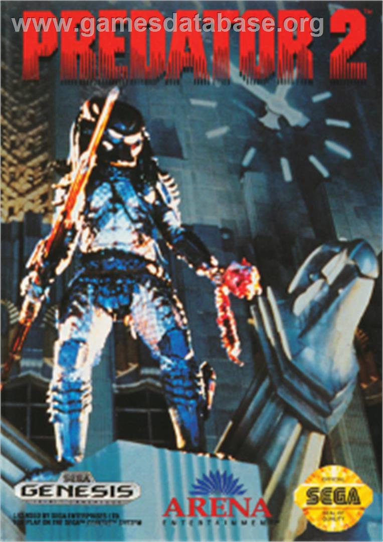 Predator 2 - Sega Nomad - Artwork - Box