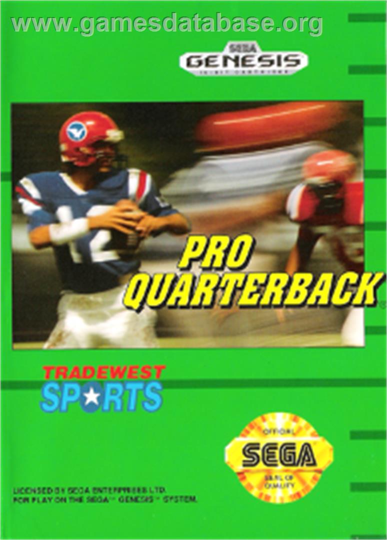 Pro Quarterback - Sega Nomad - Artwork - Box
