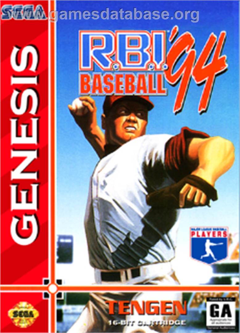 R.b.i. Baseball '94 - Sega Nomad - Artwork - Box