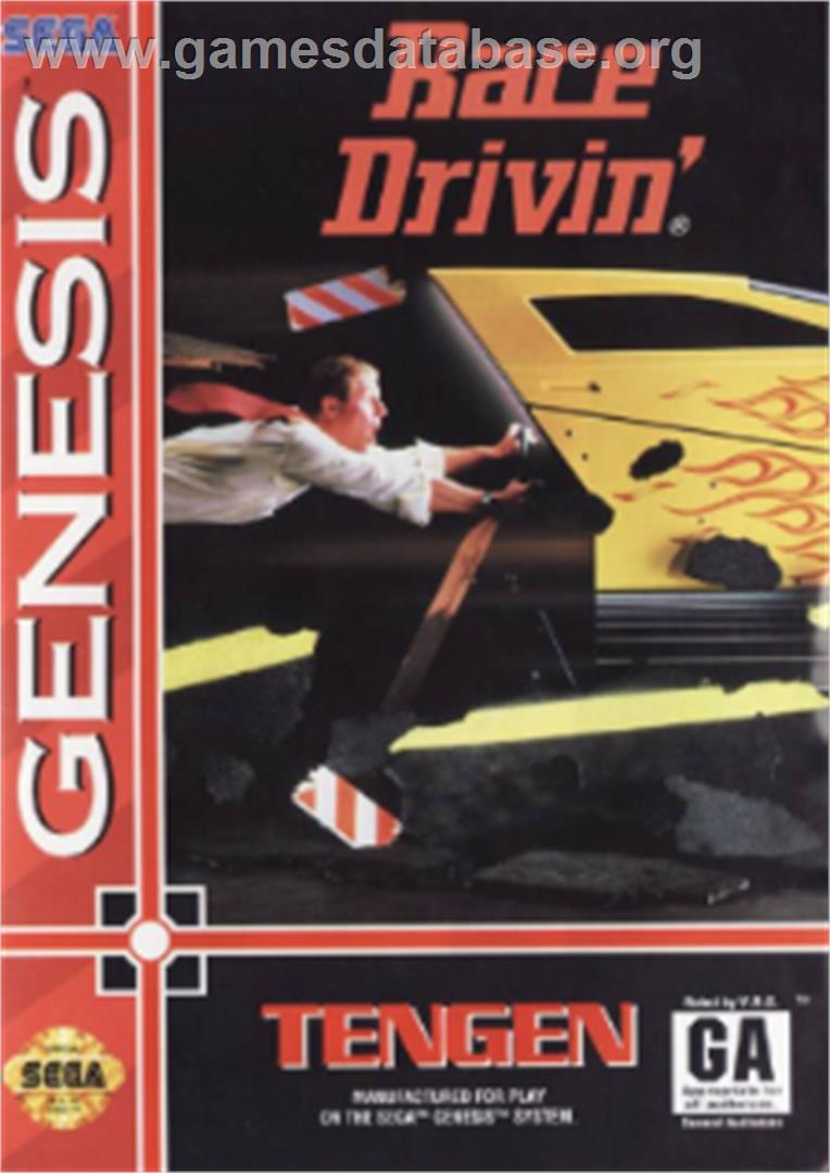 Race Drivin' - Sega Nomad - Artwork - Box