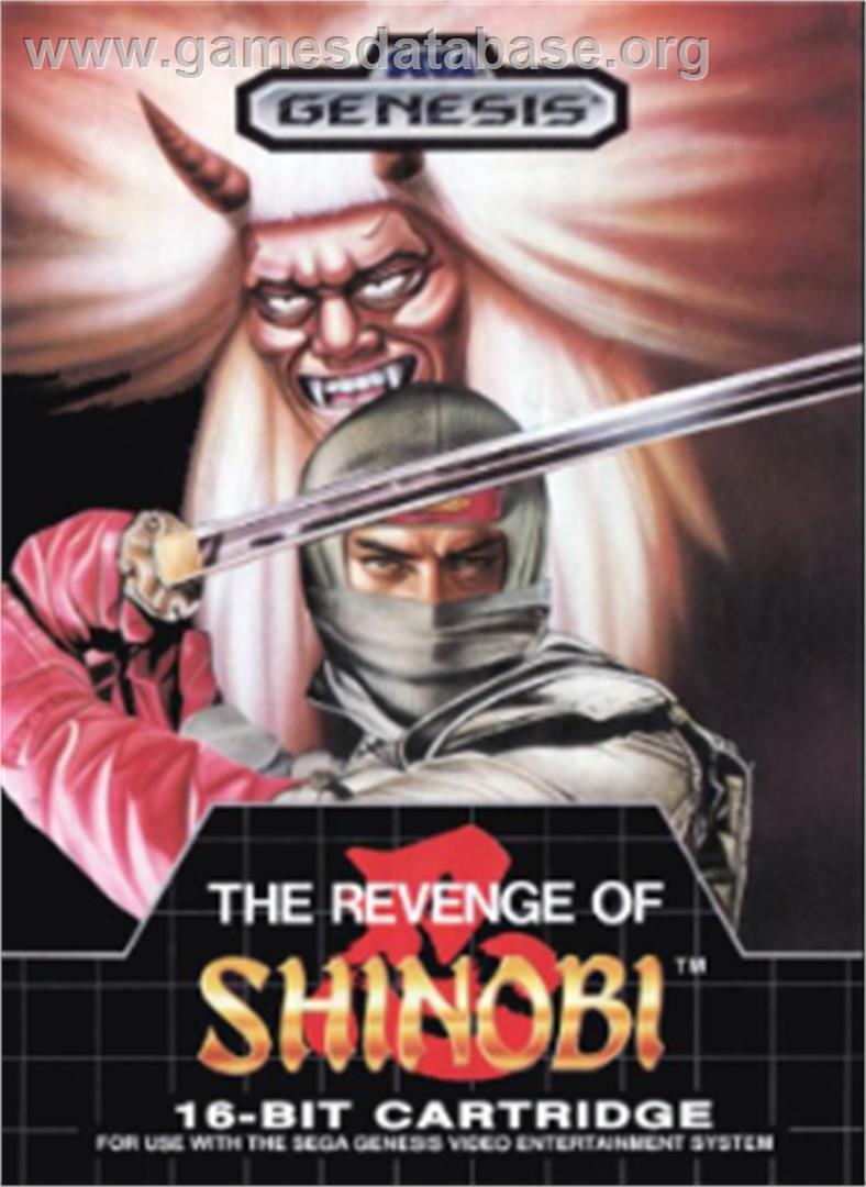 Revenge Of Shinobi, The - Sega Nomad - Artwork - Box