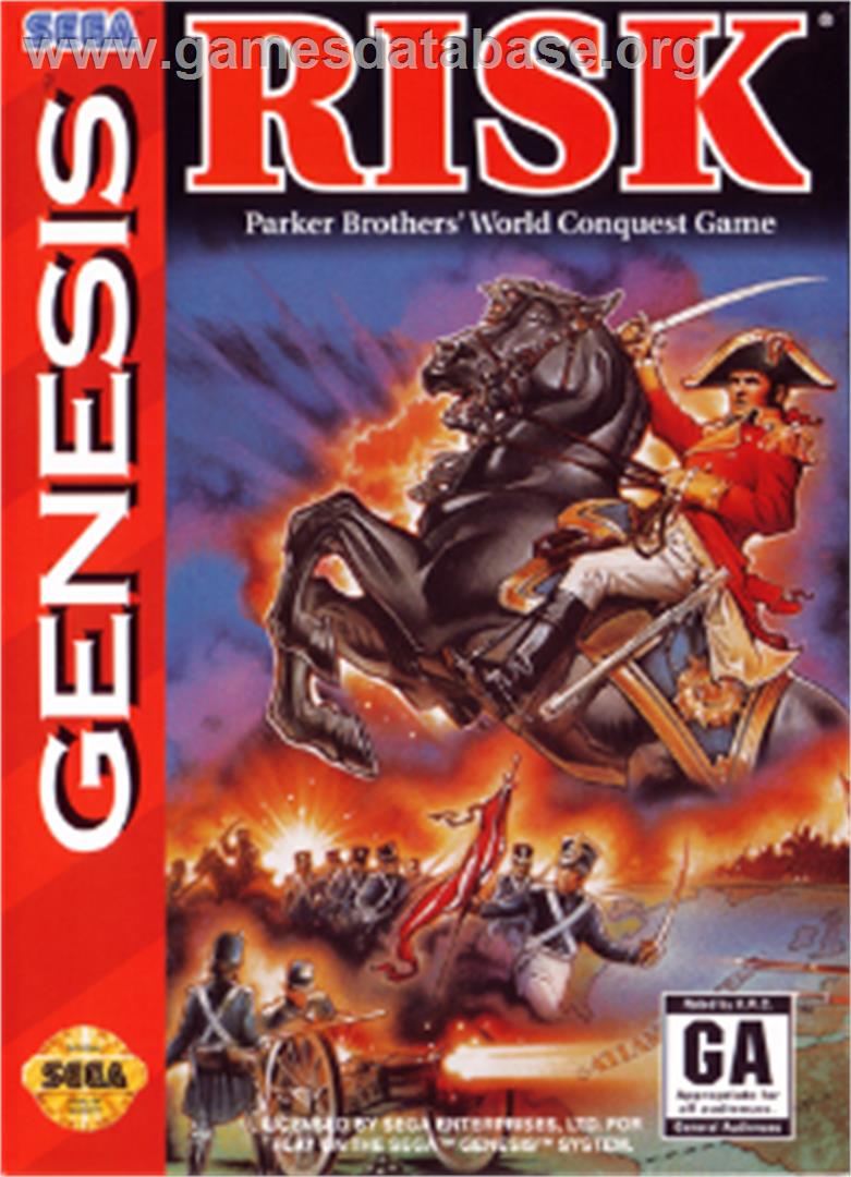 Risk - Sega Nomad - Artwork - Box