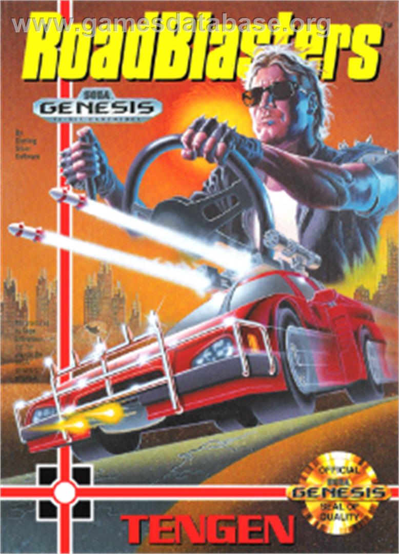 Road Blasters - Sega Nomad - Artwork - Box