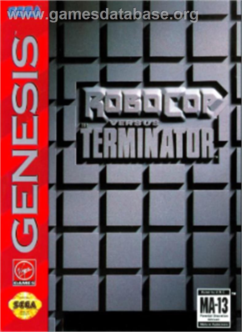 Robocop Vs Terminator - Sega Nomad - Artwork - Box