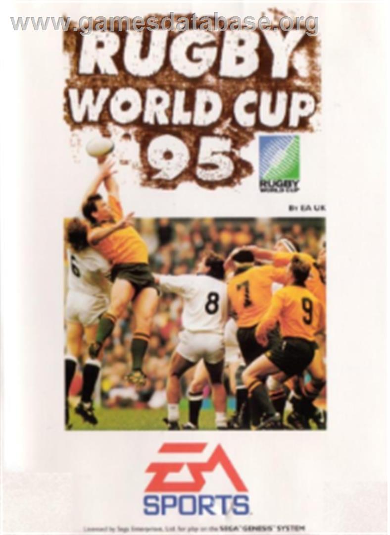 Rugby World Cup 1995 - Sega Nomad - Artwork - Box