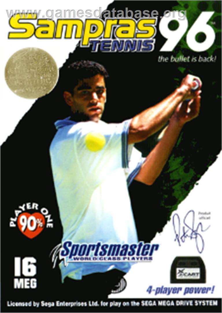 Sampras Tennis 96 - Sega Nomad - Artwork - Box