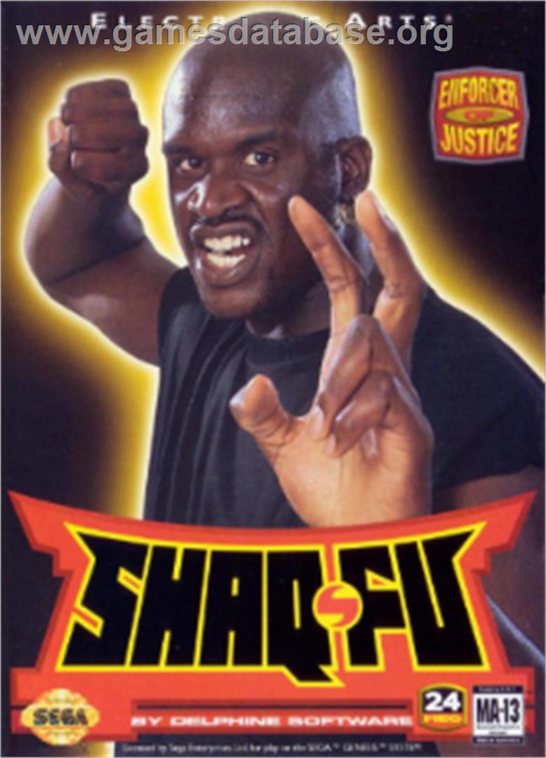 Shaq-fu - Sega Nomad - Artwork - Box