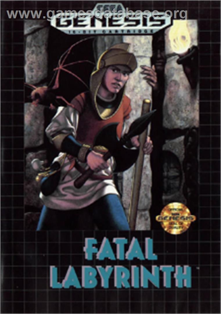 Shi No Meikyu - Labyrinth Of Death - Sega Nomad - Artwork - Box
