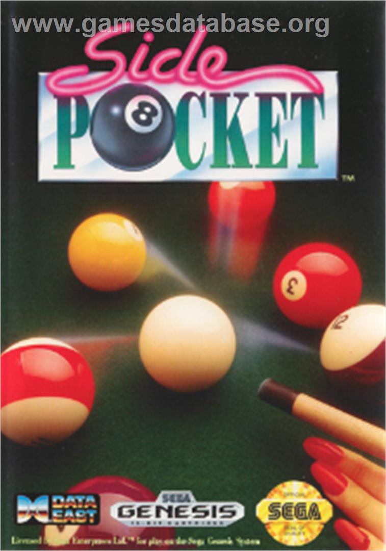 Side Pocket - Sega Nomad - Artwork - Box