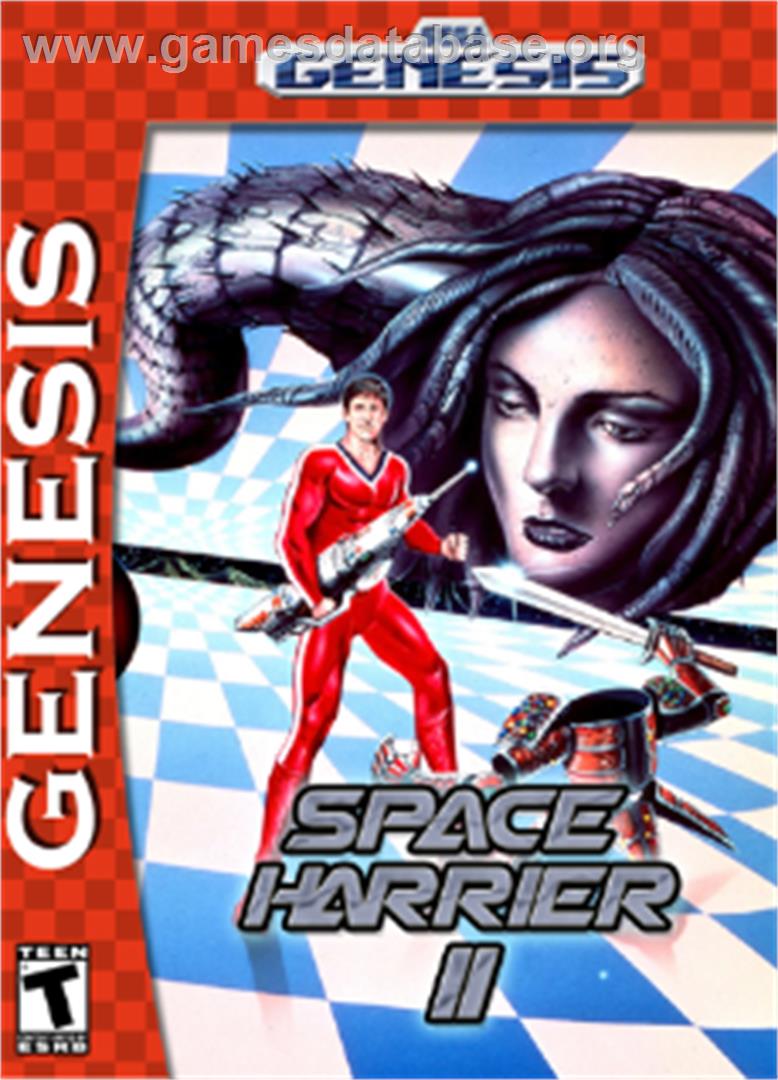Space Harrier 2 - Sega Nomad - Artwork - Box
