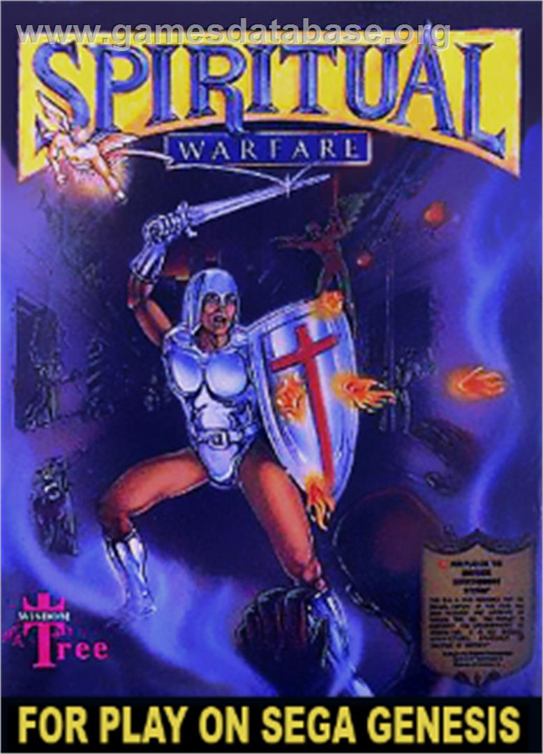 Spiritual Warfare - Sega Nomad - Artwork - Box