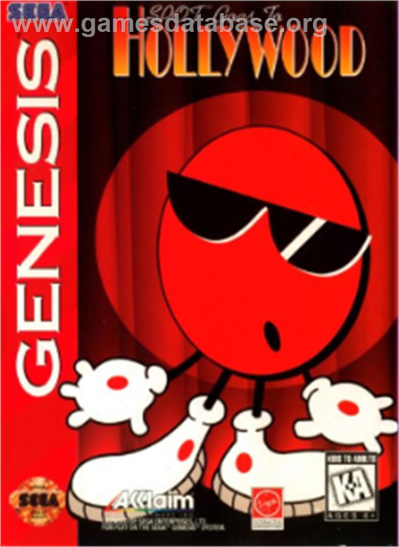 Spot Goes to Hollywood - Sega Nomad - Artwork - Box