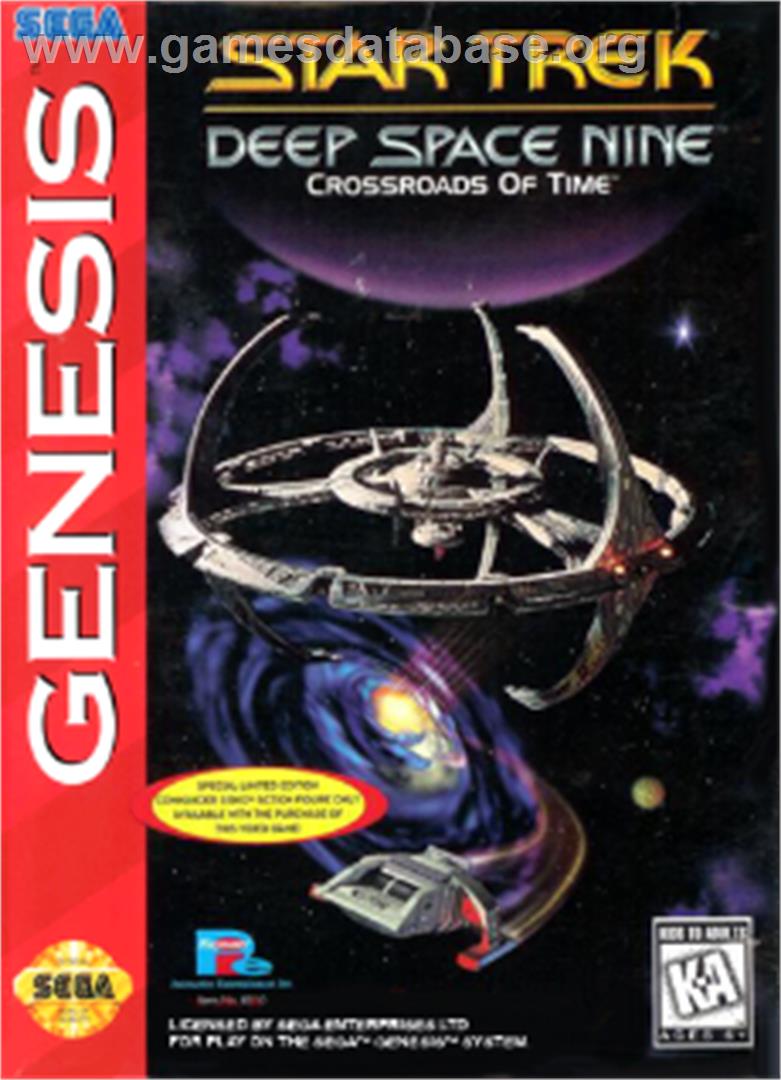 Star Trek Deep Space Nine - Crossroads of Time - Sega Nomad - Artwork - Box