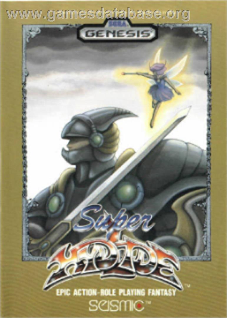 Super Hydlide - Sega Nomad - Artwork - Box
