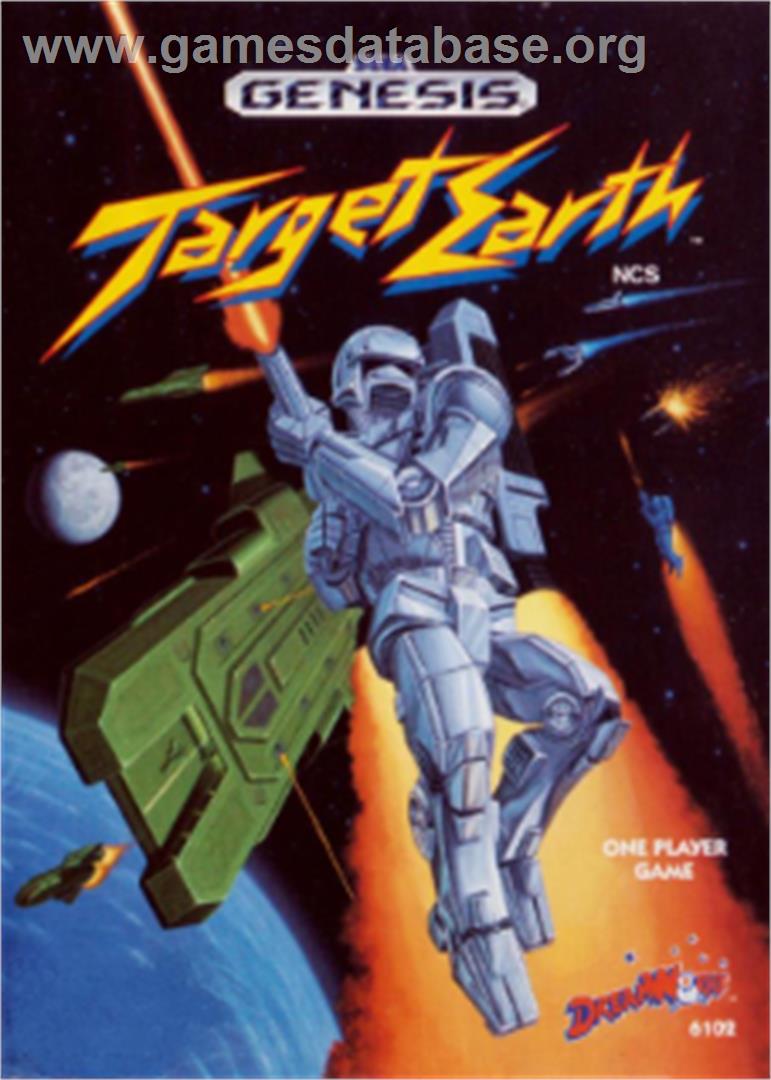 Target Earth - Sega Nomad - Artwork - Box