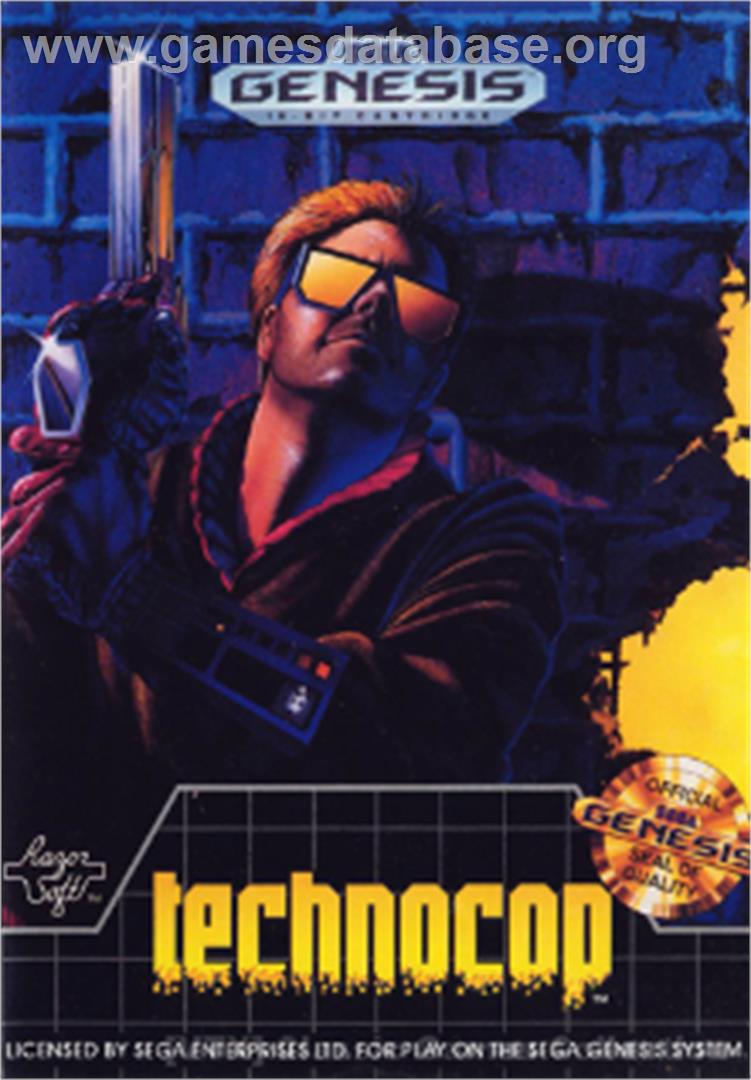 Technocop - Sega Nomad - Artwork - Box