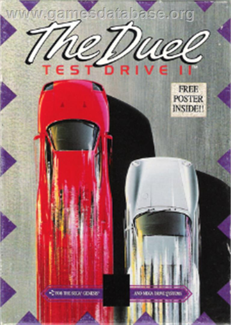Test Drive II - The Duel - Sega Nomad - Artwork - Box