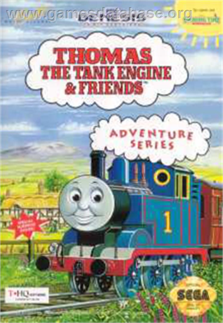 Thomas The Tank Engine And Friends - Sega Nomad - Artwork - Box