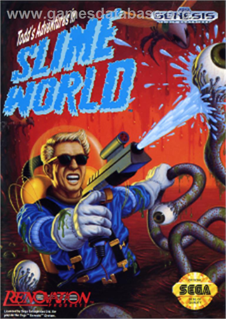 Todd's Adventures In Slime World - Sega Nomad - Artwork - Box