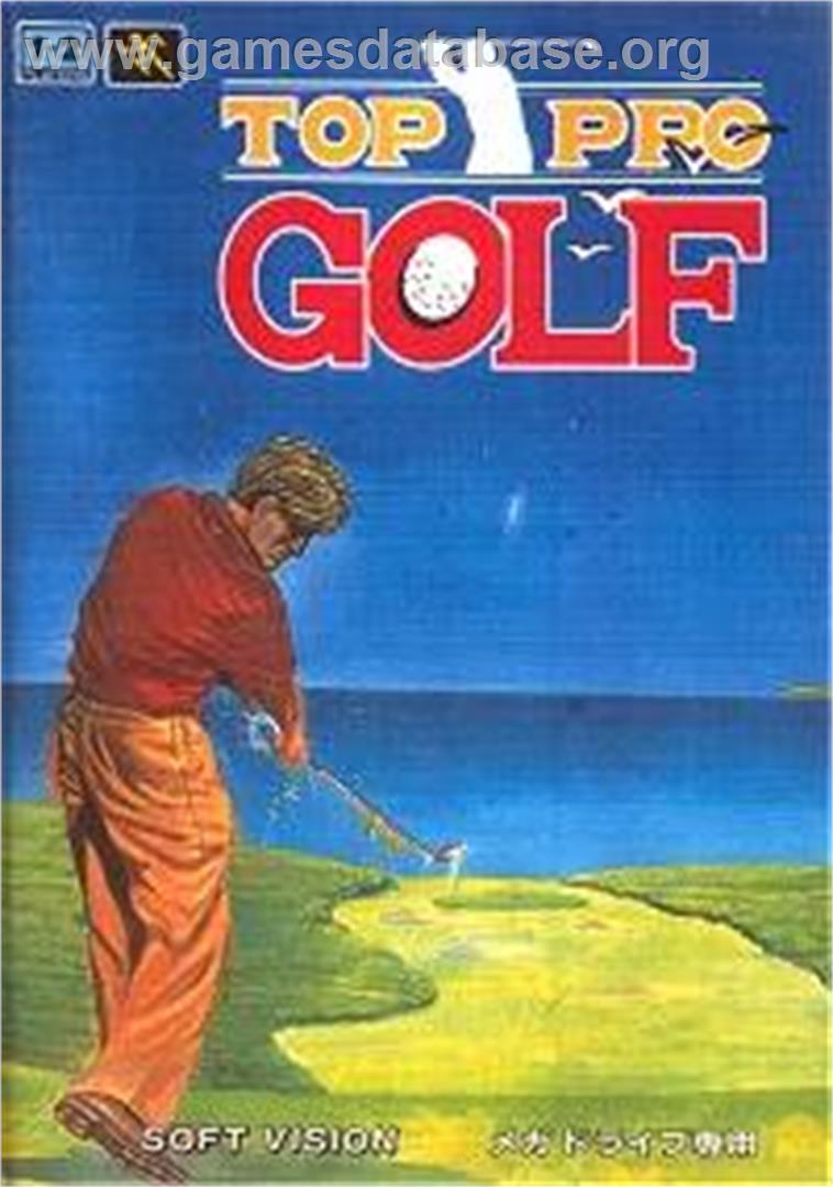 Top Pro Golf - Sega Nomad - Artwork - Box