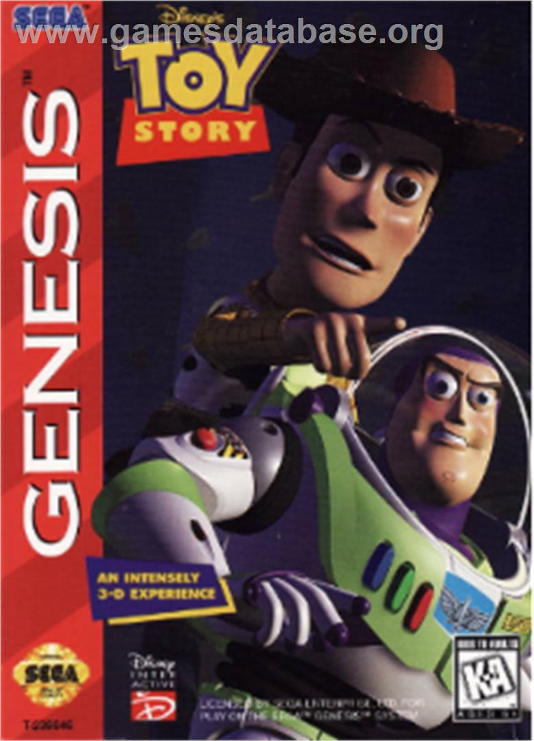 Toy Story - Sega Nomad - Artwork - Box