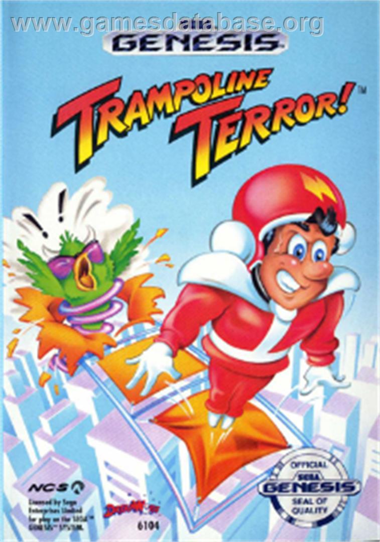 Trampoline Terror - Sega Nomad - Artwork - Box