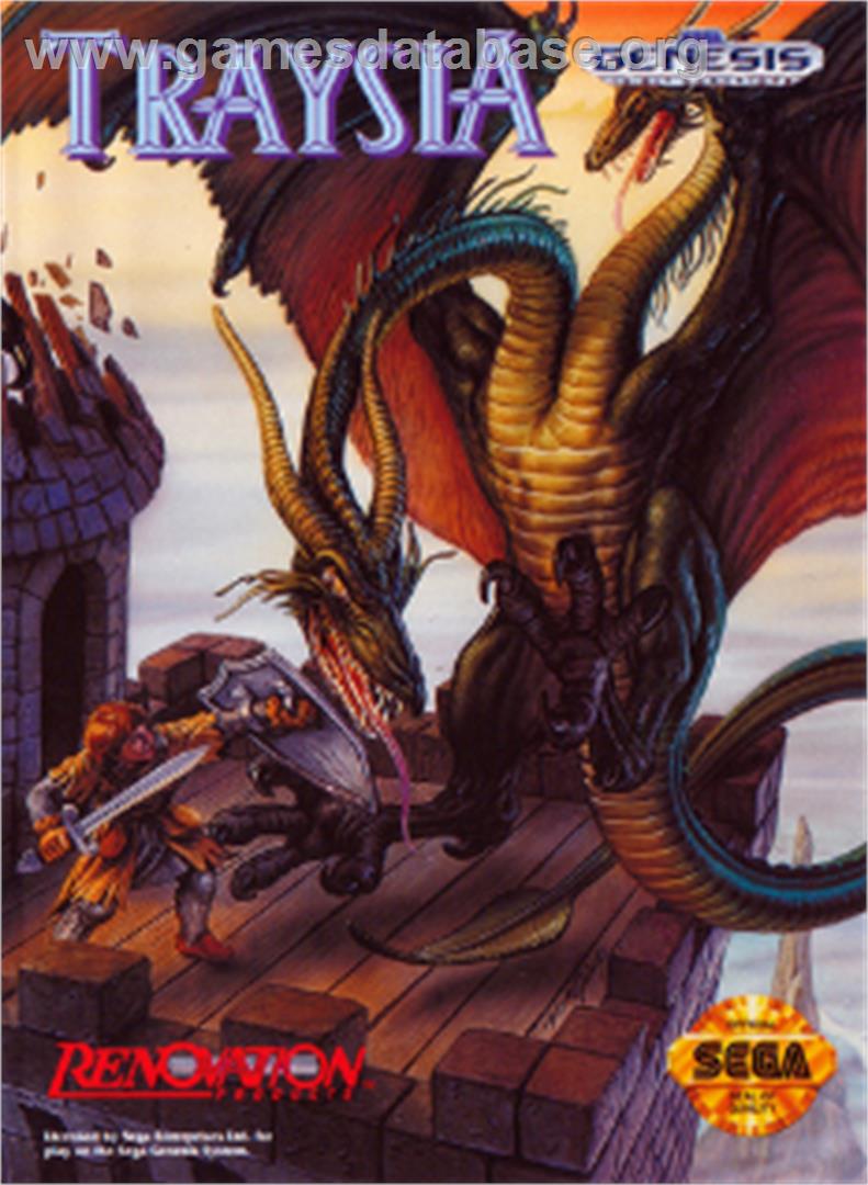 Traysia - Sega Nomad - Artwork - Box