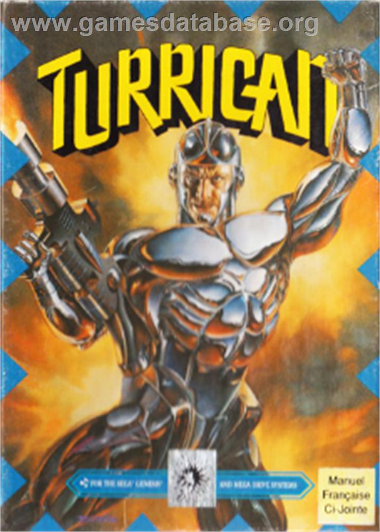 Turrican - Sega Nomad - Artwork - Box