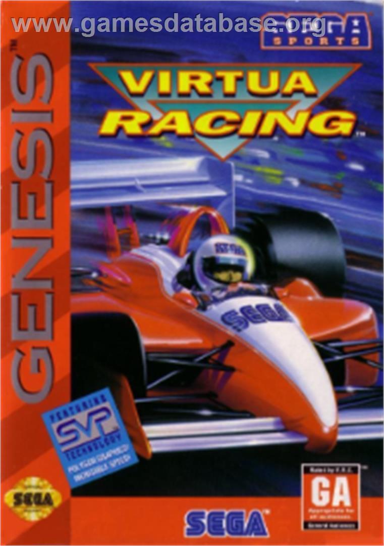 Virtua Racing - Sega Nomad - Artwork - Box