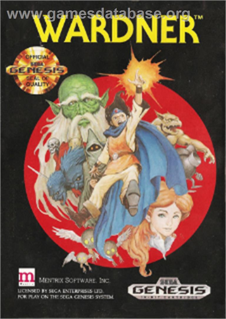 Wardner - Sega Nomad - Artwork - Box
