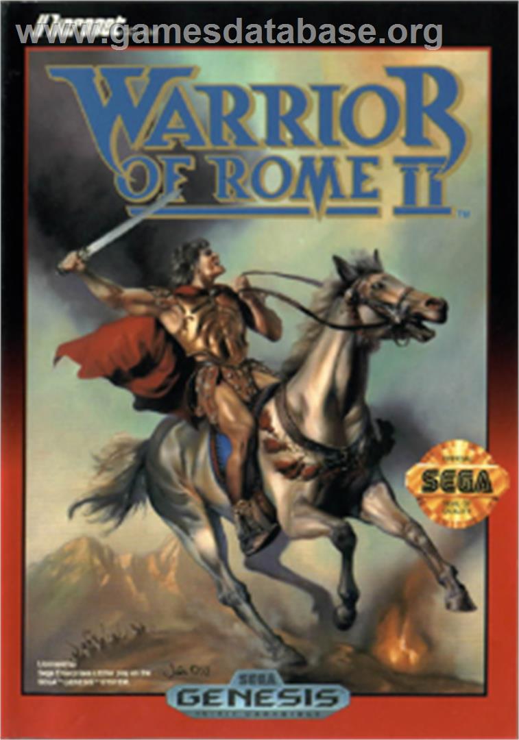 Warrior of Rome 2 - Sega Nomad - Artwork - Box