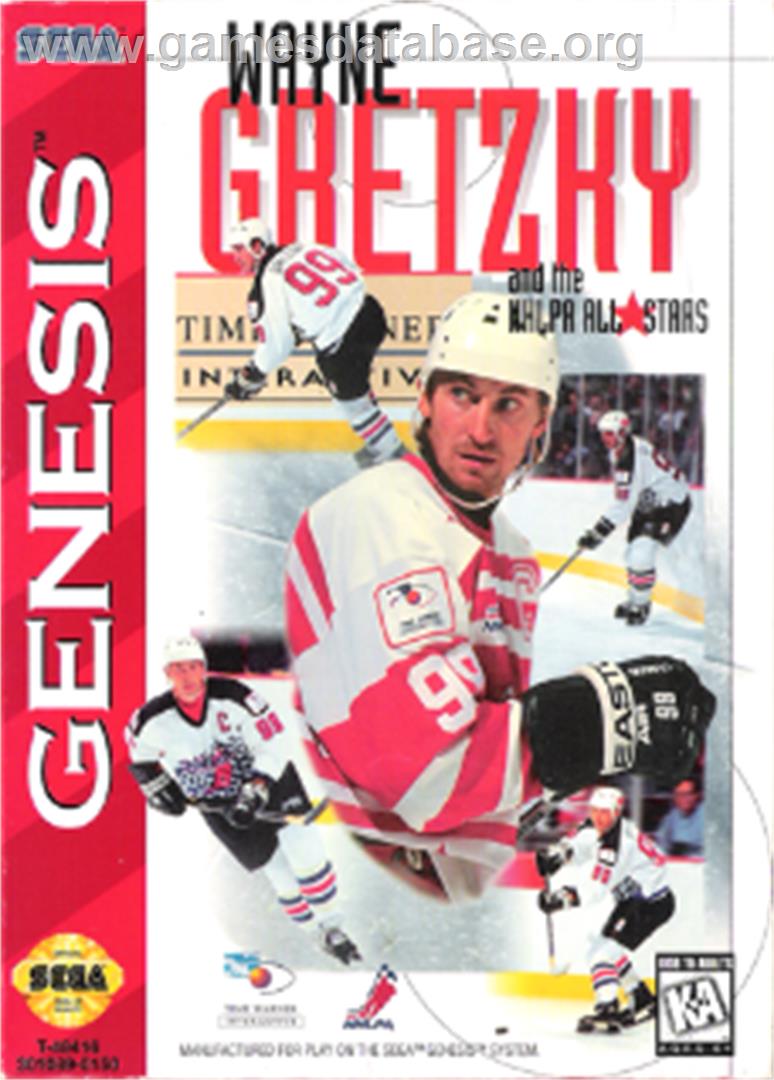 Wayne Gretzky And The Nhlpa All-stars - Sega Nomad - Artwork - Box