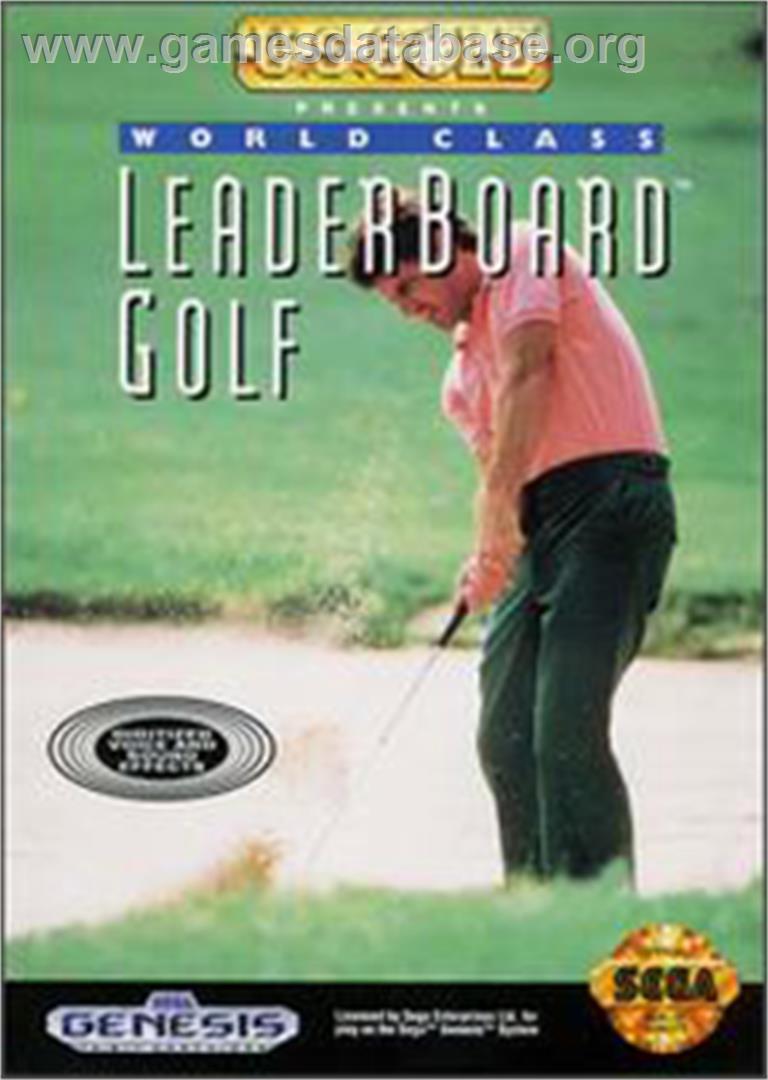 World Class Leader Board - Sega Nomad - Artwork - Box