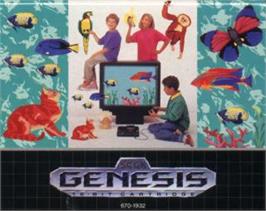 Cartridge artwork for Art Alive! on the Sega Nomad.