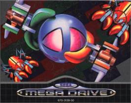 Cartridge artwork for Ball Jacks on the Sega Nomad.