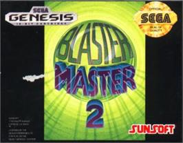 Cartridge artwork for Blaster Master 2 on the Sega Nomad.