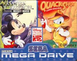 Cartridge artwork for Disney Collection, The on the Sega Nomad.
