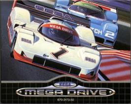Cartridge artwork for Double Clutch on the Sega Nomad.