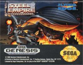 Cartridge artwork for Empire Of Steel on the Sega Nomad.
