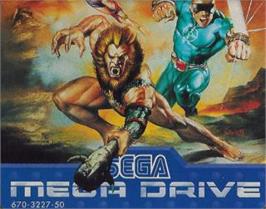 Cartridge artwork for Eternal Champions on the Sega Nomad.