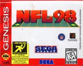 Cartridge artwork for FIFA 97 on the Sega Nomad.