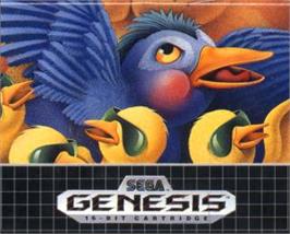 Cartridge artwork for Flicky on the Sega Nomad.